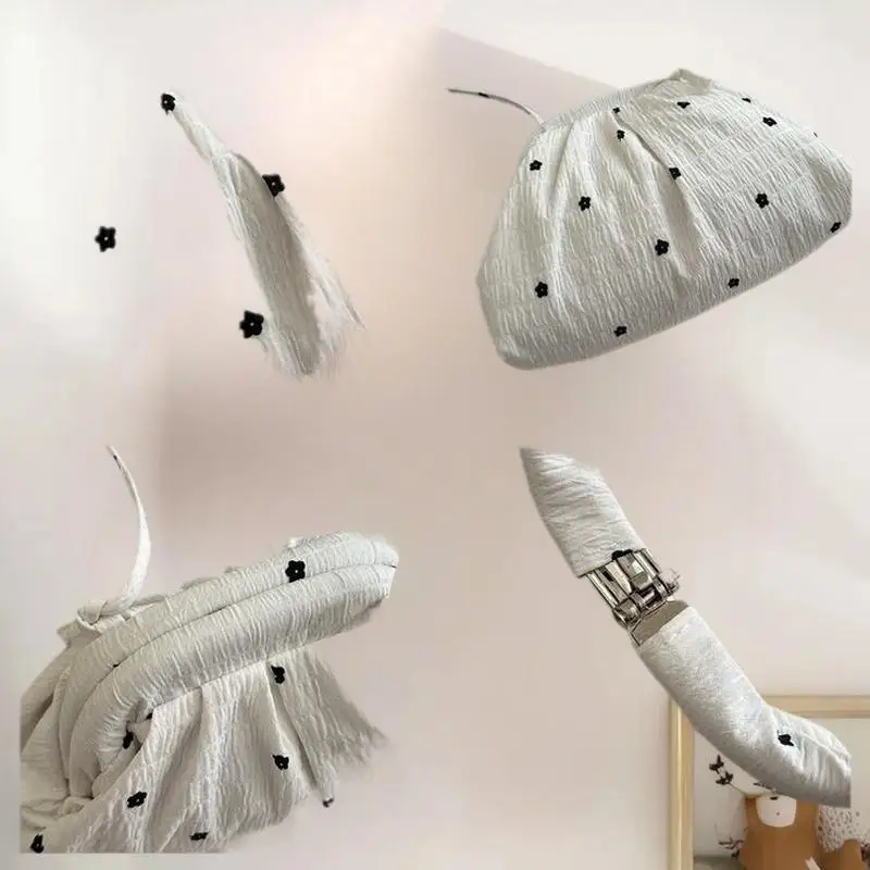 

Summer Single-Shoulder Bag in Cute Korean Style featuring Lazy Dot Print; Urban Fashion Soft Crossbody Storage accessory