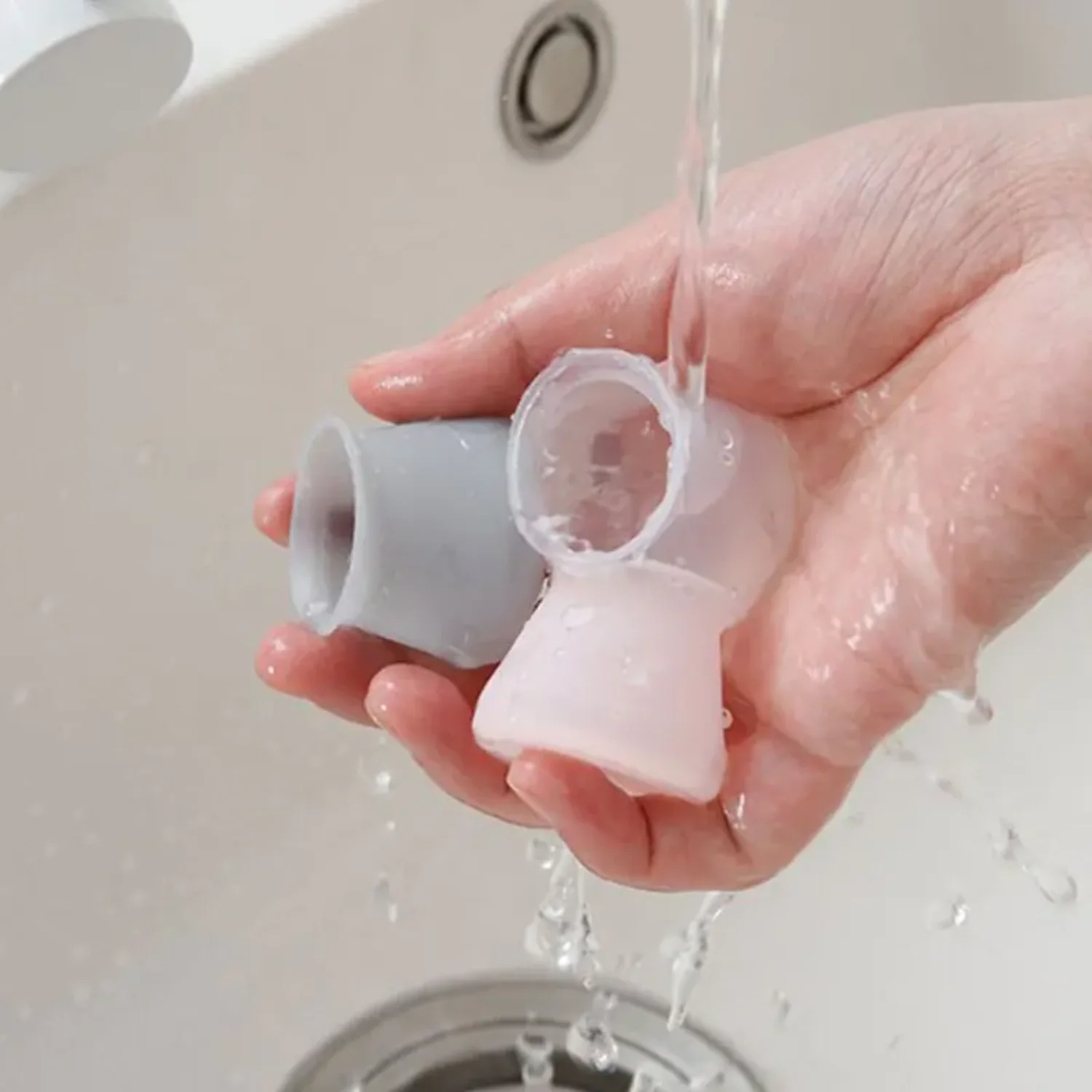 Silicone Silent  Chair Foot Cover Protector Thicker Wear-resistant Non-slip Stool Pad