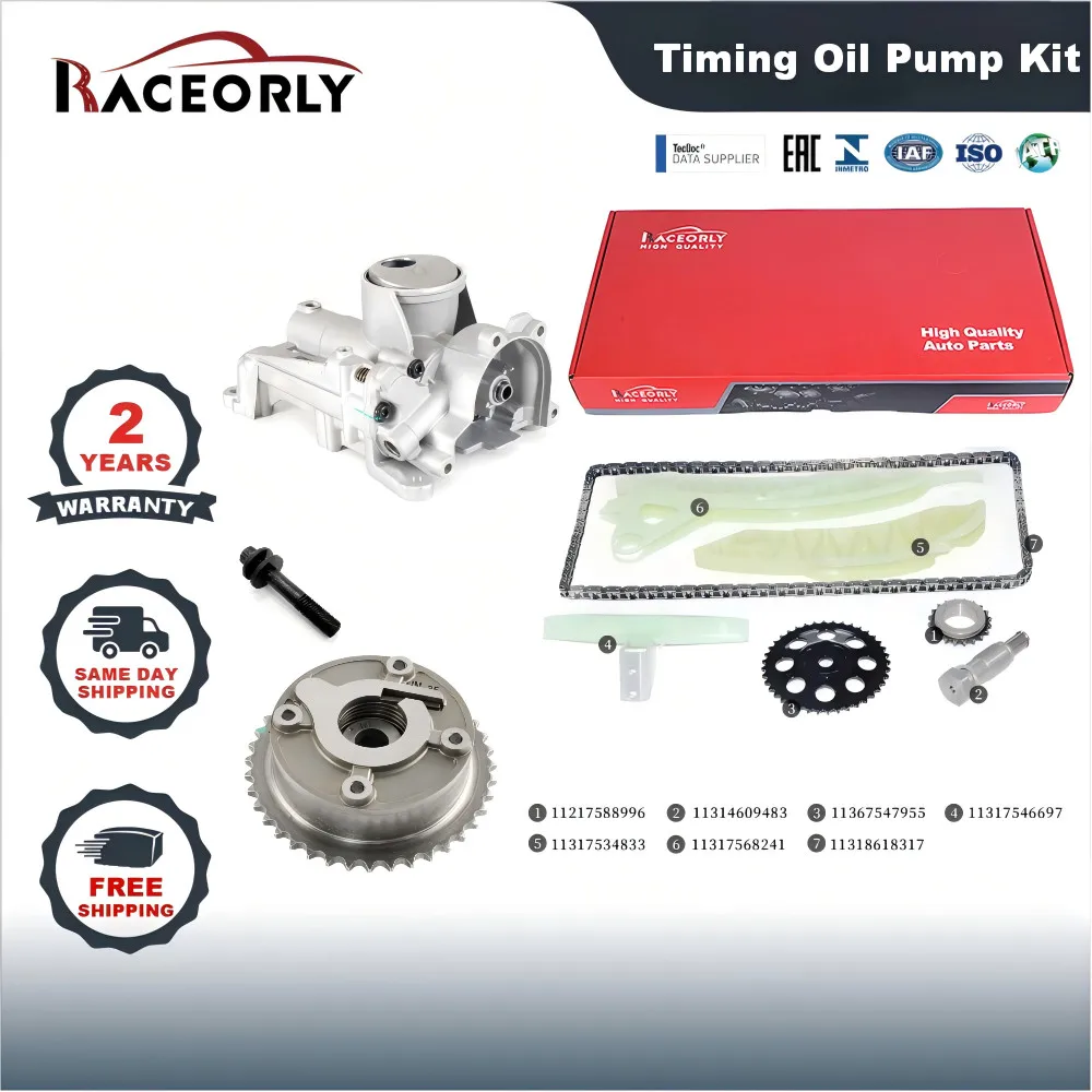 RACEORLY 2007-12 N14 1.6 Turbo Timing Chain Oil Pump Kit For MINI Cooper S JCW