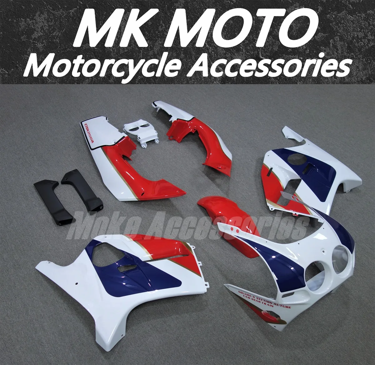 Fairings Kit Fit For CBR250R 1988 1989 MC19 Bodywork Set High Quality ABS Injection Blue White Red