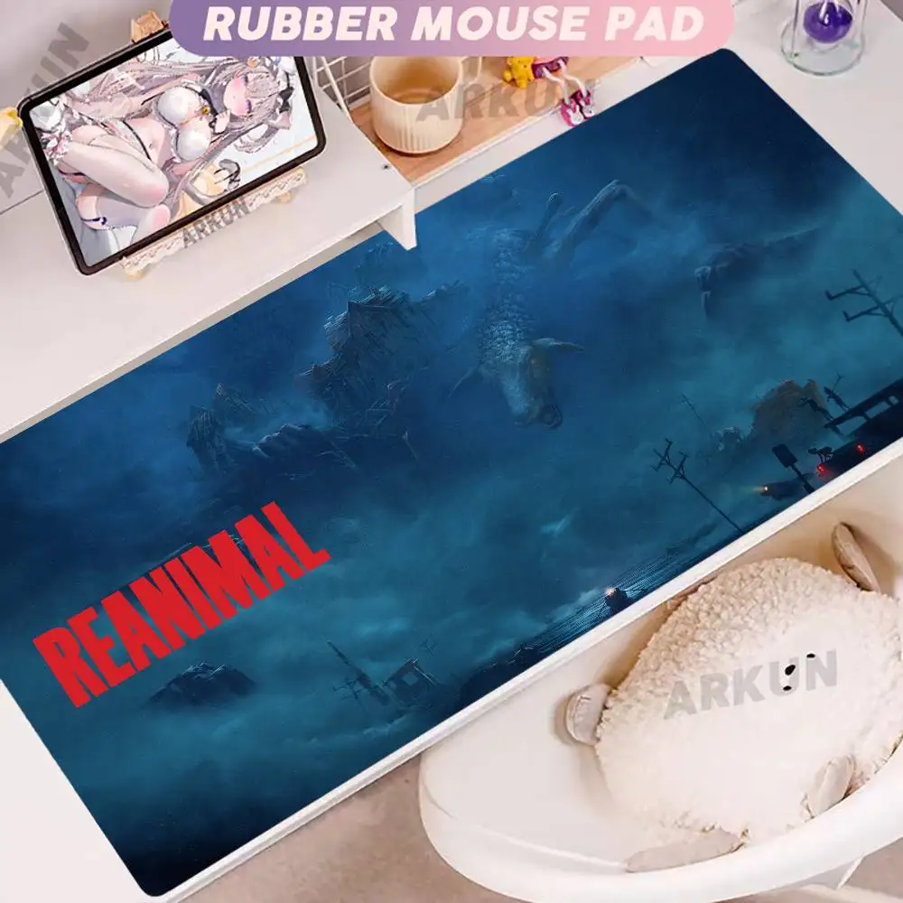

Fashion Horror Reanimal Desk Mat Computer Office Extended Mouse Pad Laptop Rubber Non-slip Large Mousepad Gamer Cabinet Carpet