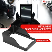 Para CFMOTO 800MT-X 800MTX 2024 2025 accesorios de motocicleta cubierta de visera pantalla de instrumento protector de sombrilla tablero de protección
