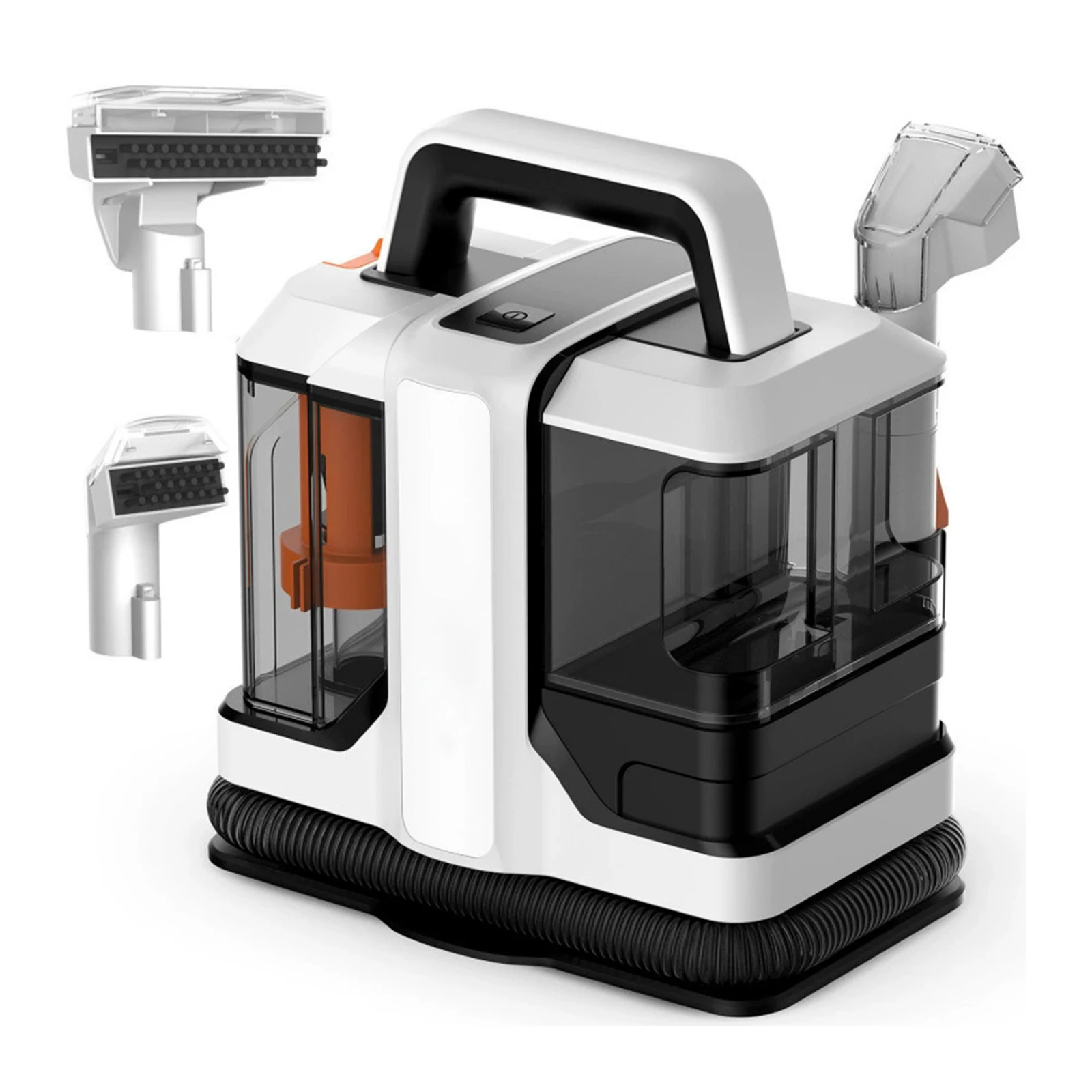 750W Portable Carpet Cleaner Machine 15KPA Multifunctional Handheld Mite Remover Sofa Carpet Wet Cleaner for Sofa Car Seat