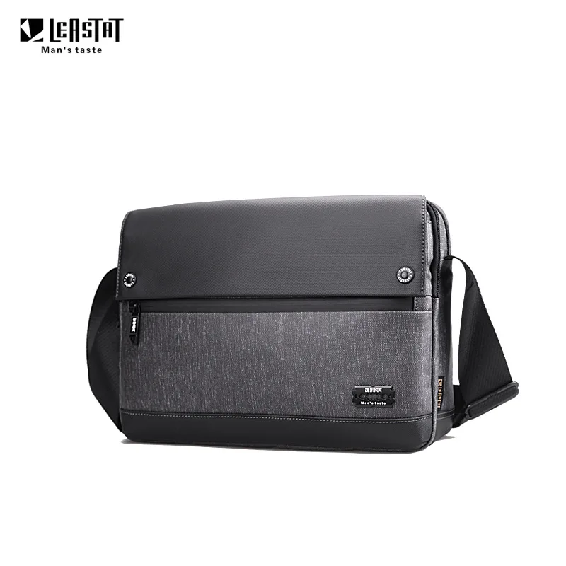 

Nylon shoulder bag Men's Fashion Casual Oxford Spinning Multifunctional Messenger Bags Teenager Sling-bag For iPad