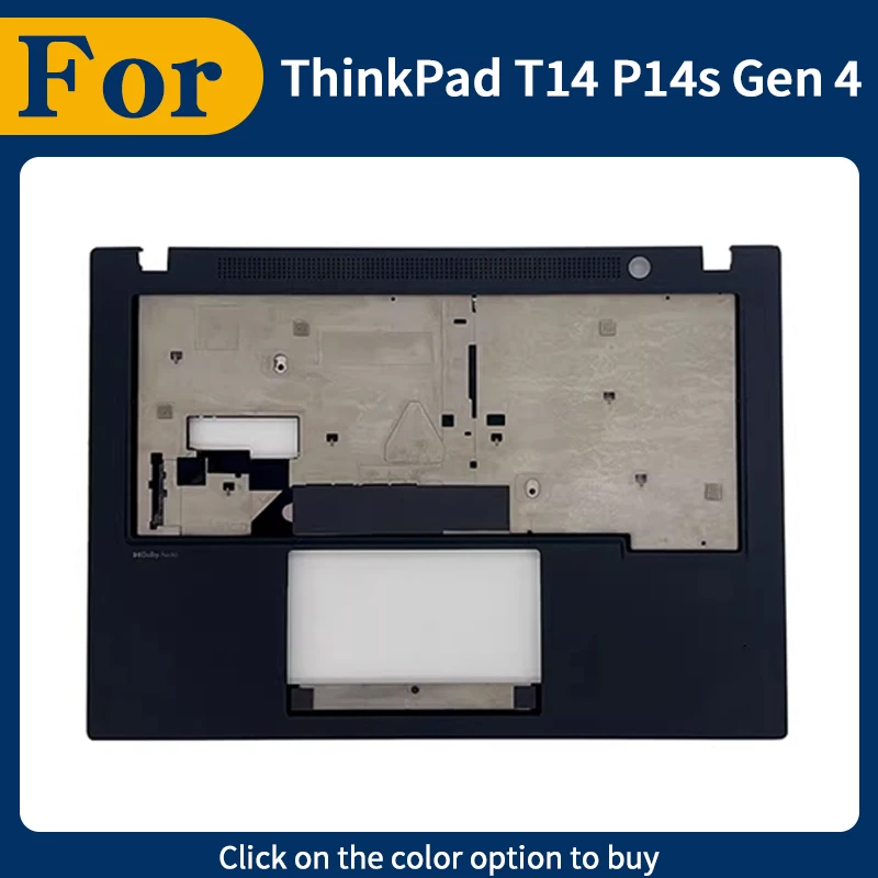

Black New Upper Cover 5CB1L57599 For ThinkPad T14 P14s Gen 4 Palmrest Case C Cover WLan