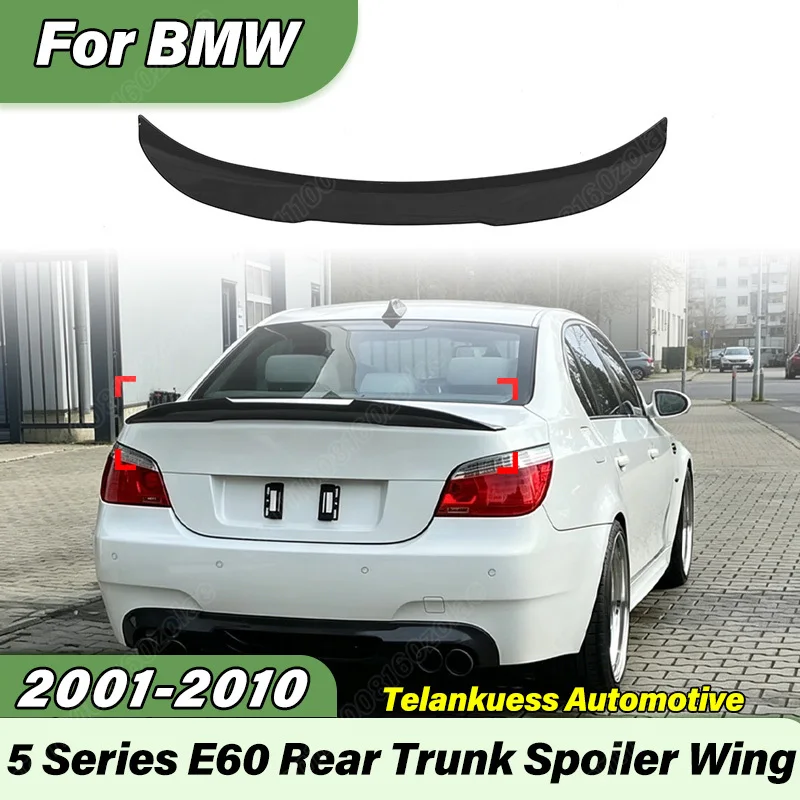 

For BMW 5 Series E60 2001 2002 2003 2004 2005 2006 2007 2008 2009 2010 Automobile Rear Trunk Spoiler Body Modification Kit