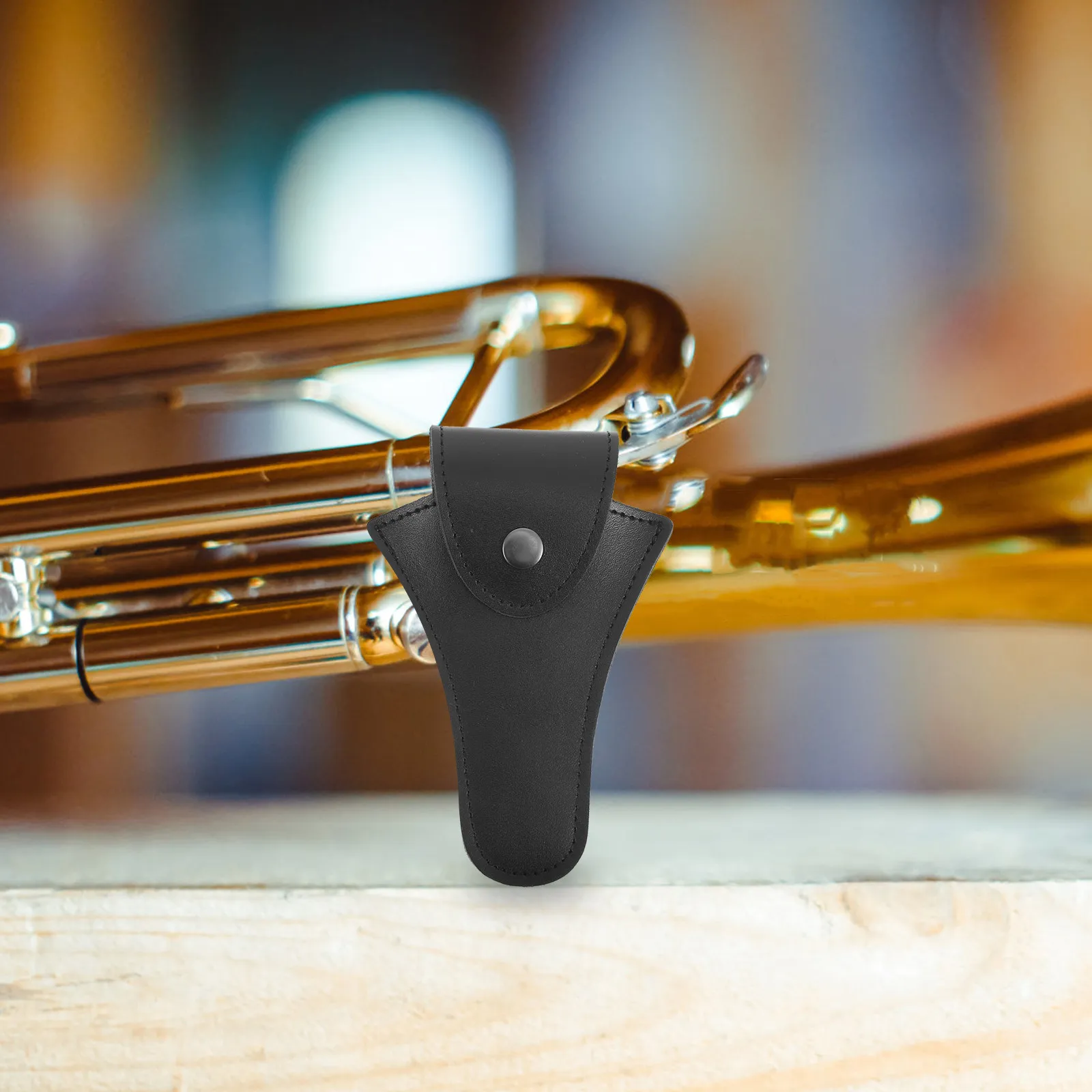 1Pcs Compact Lightweight Storage Pouch for Musical Instruments Mouthpiece Protector Horn Trumpet Accessories Non-Slip Portable