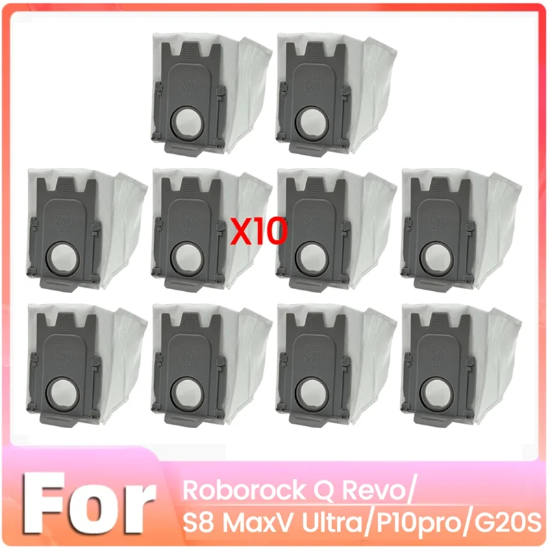 KEOL-ダストバッグ交換用 Roborock Q Revo/S8 Maxv Ultra/P10pro/G20S ロボット掃除機アクセサリー
