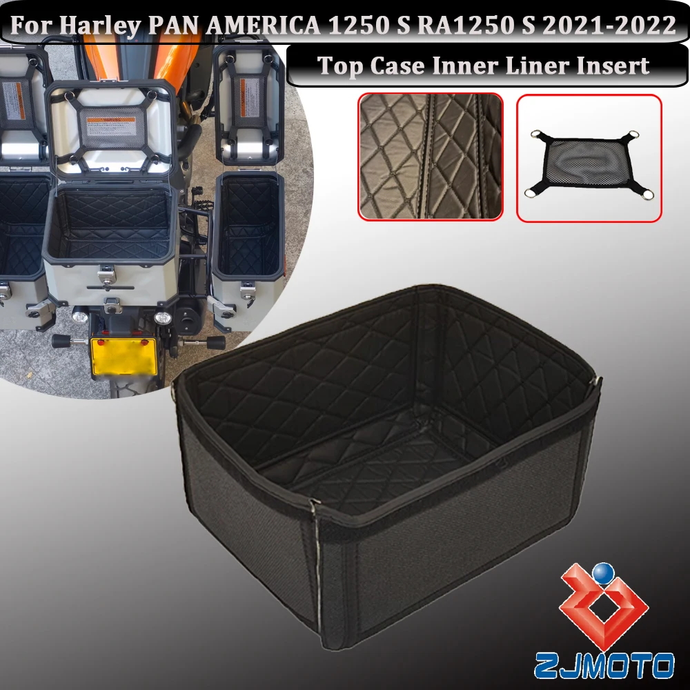 ADV Touring Motorbike Top Case Tail Box Liner Pad Cargo Lining Storage Inner Container For Harley Pan America 1250 RA1250 21-24