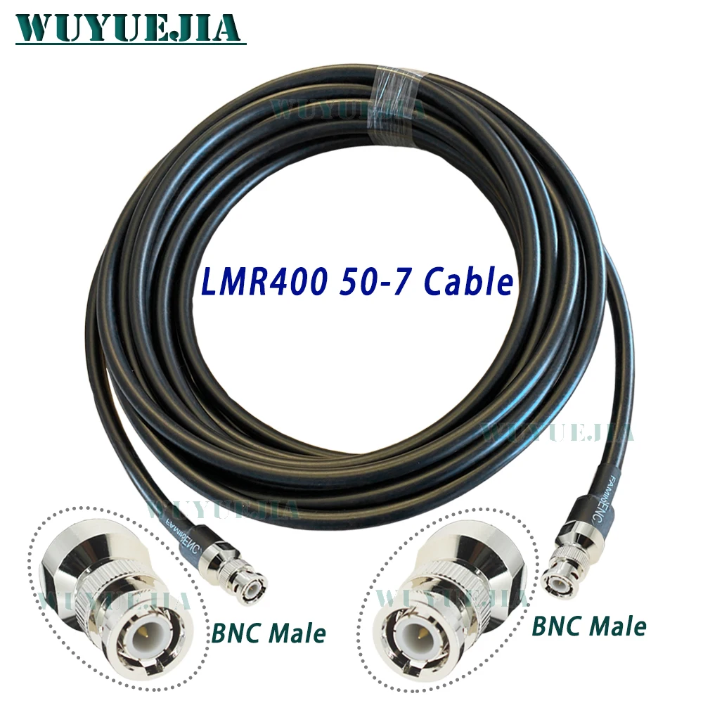 

LMR400 Cable BNC Male to BNC Male Or SMA Male 50-7 RF Coaxial Pigtail High Quality Low Loss RF Coax Cable Jumper Cord 50 Ohm