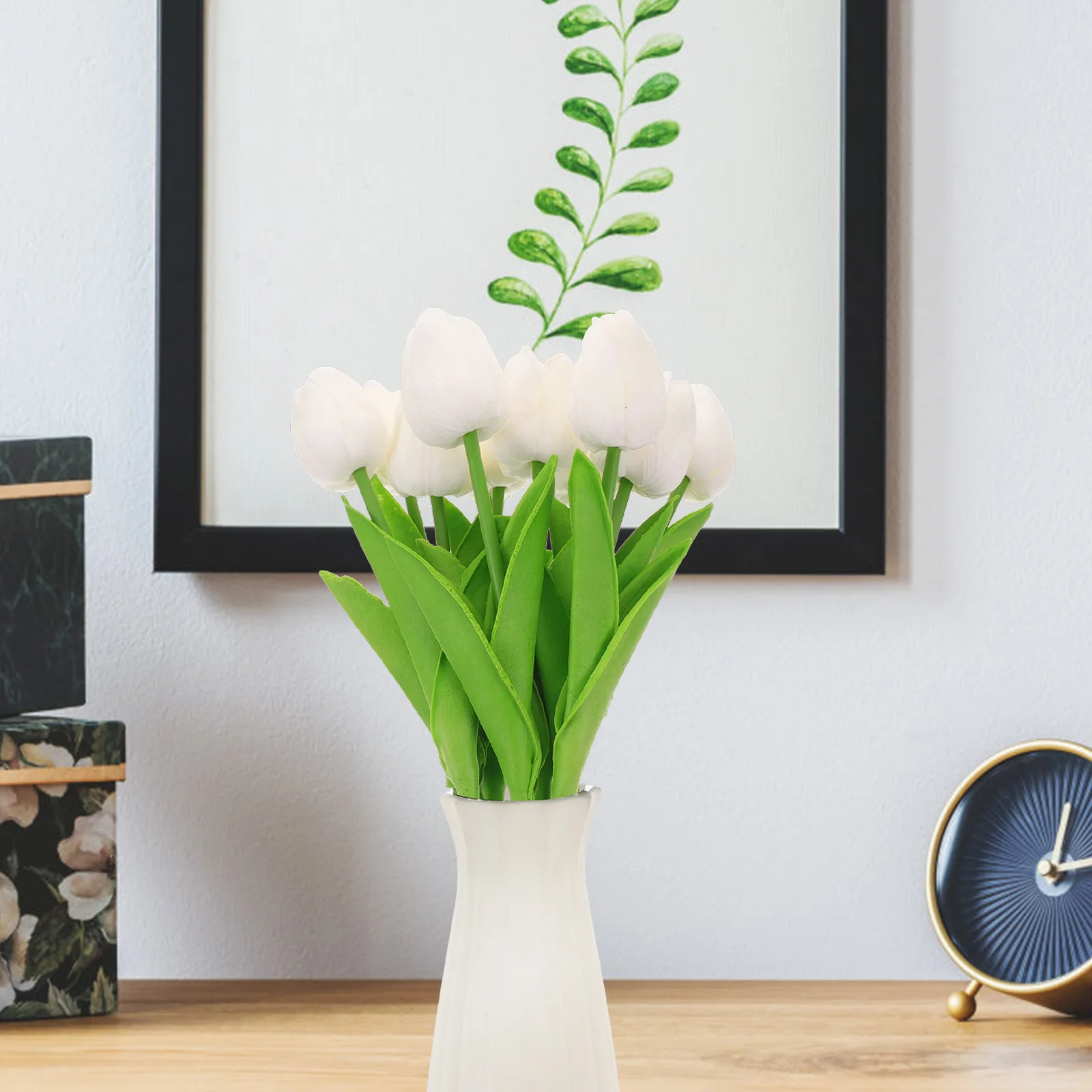 

10Pcs Exquisite Faux Bouquet Artificial Flowers Home Decoration Arrangement