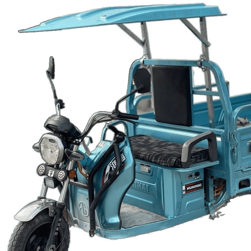 Tricycle Canopy, Awning, Canopy, Express Headcar, Thickened Windshield, Foldable, Electric