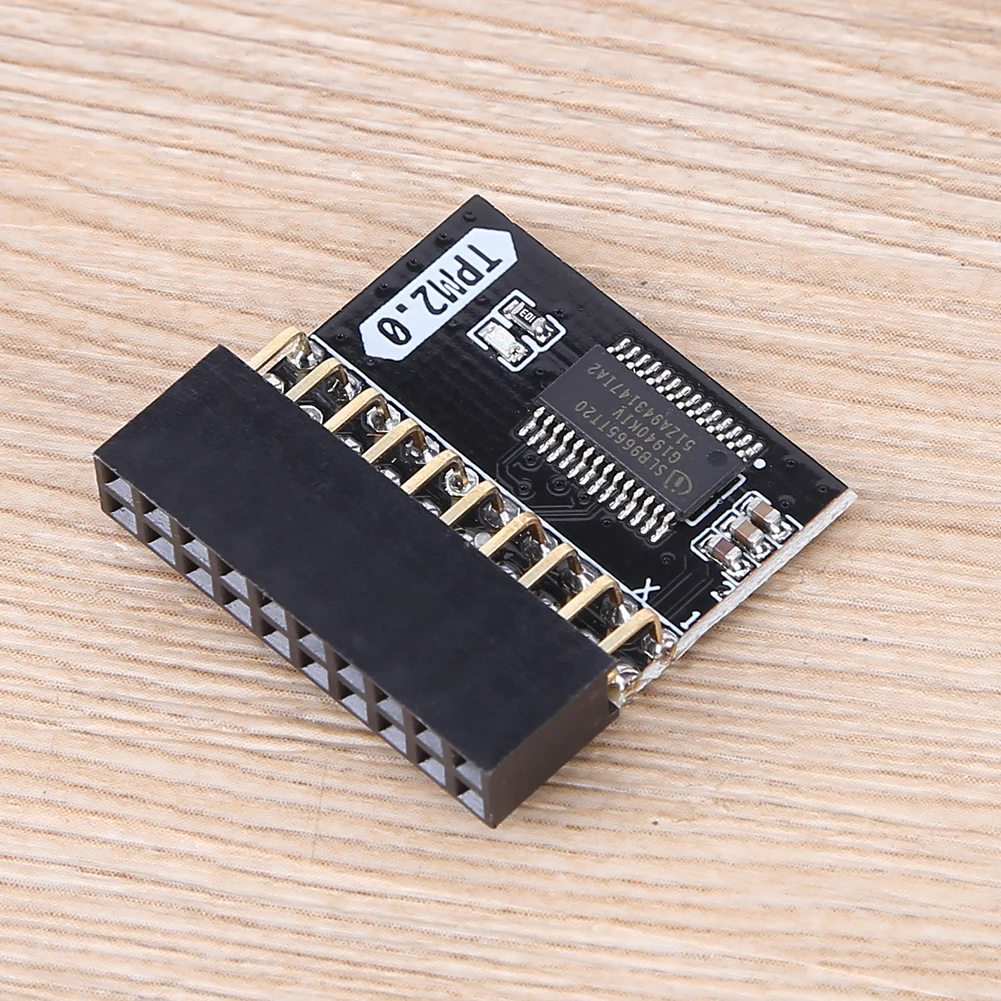 

Модуль шифрования и безопасности TPM 2.0, 20-контактный модуль памяти, запасная часть, удаленная карта TPM 20-1 Pin для платформы Gigabyte