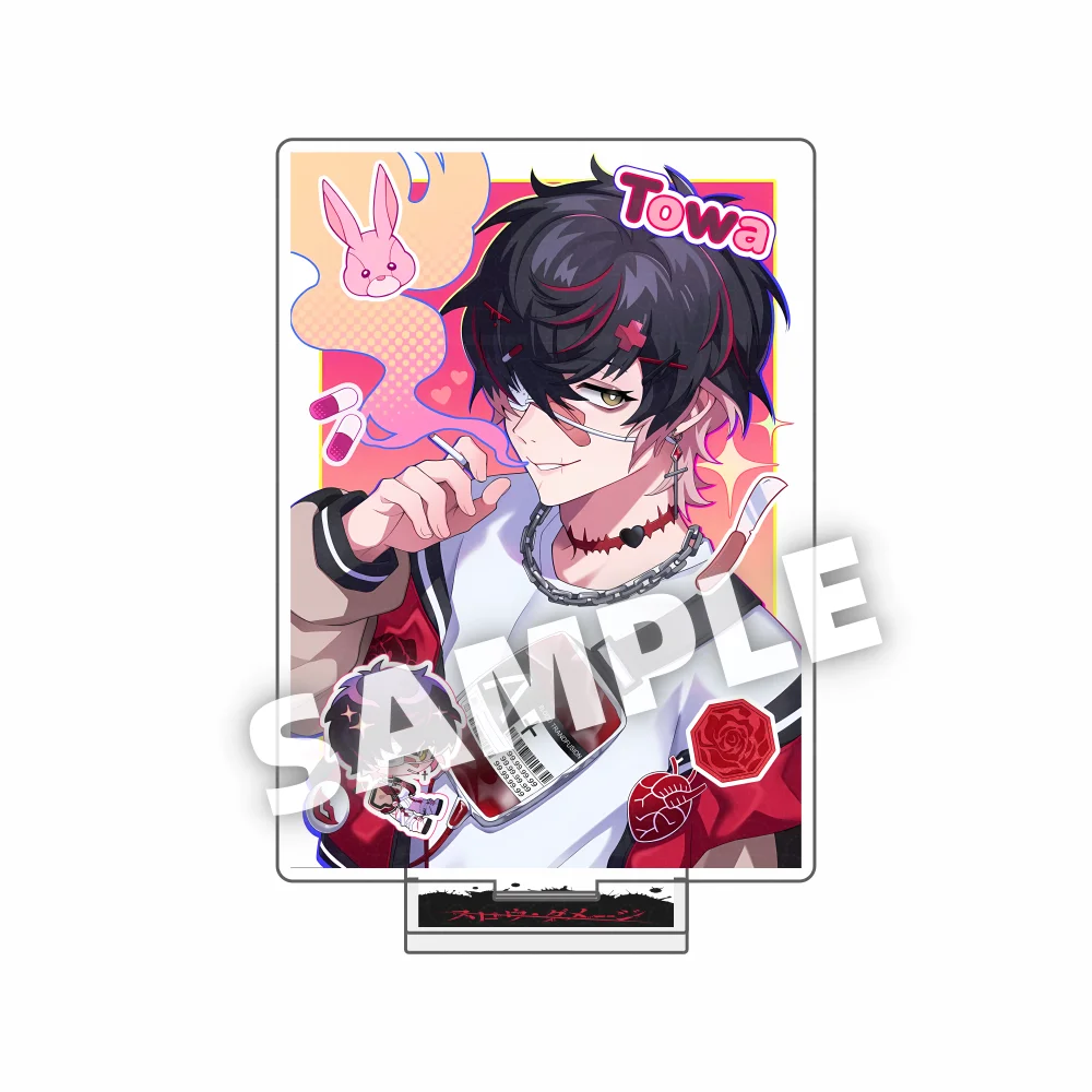 15cm Slow Damage Towa Acryl-Ständer Anime-Charakterfigur Schreibtisch-Dekoration BL-Spielfigur Sammlerstück Geschenk Schlüsselanhänger – Detail 14