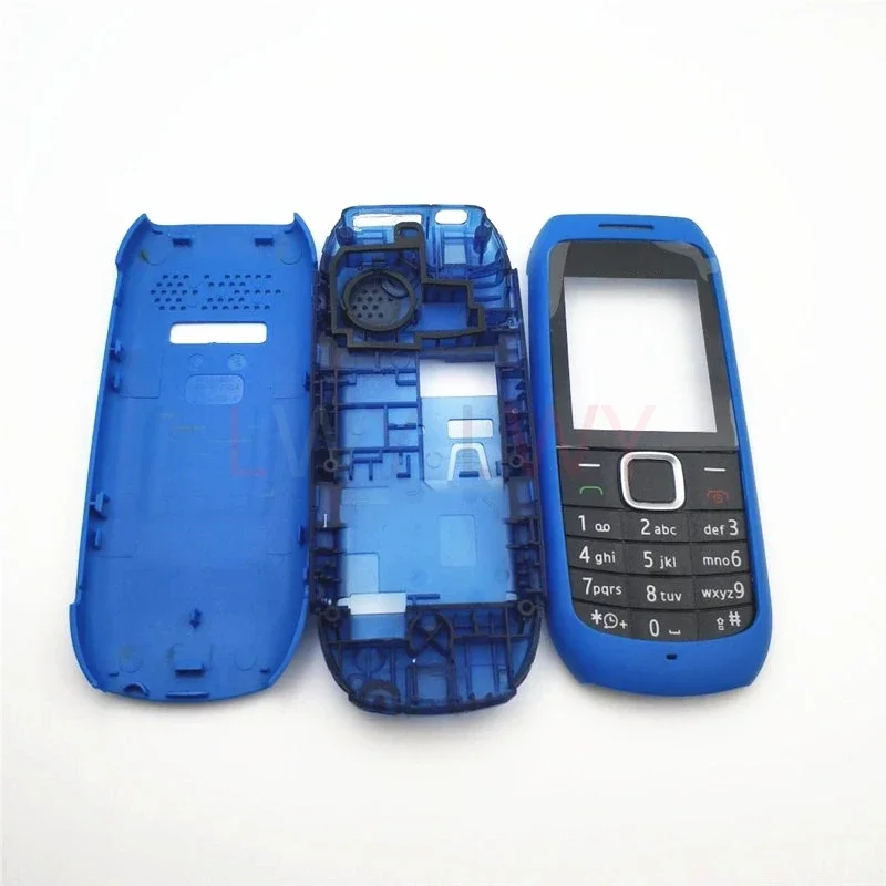 Full Housing Facing Cover + Back Housing Case + Front Middle Frame Cover For Nokia 1616