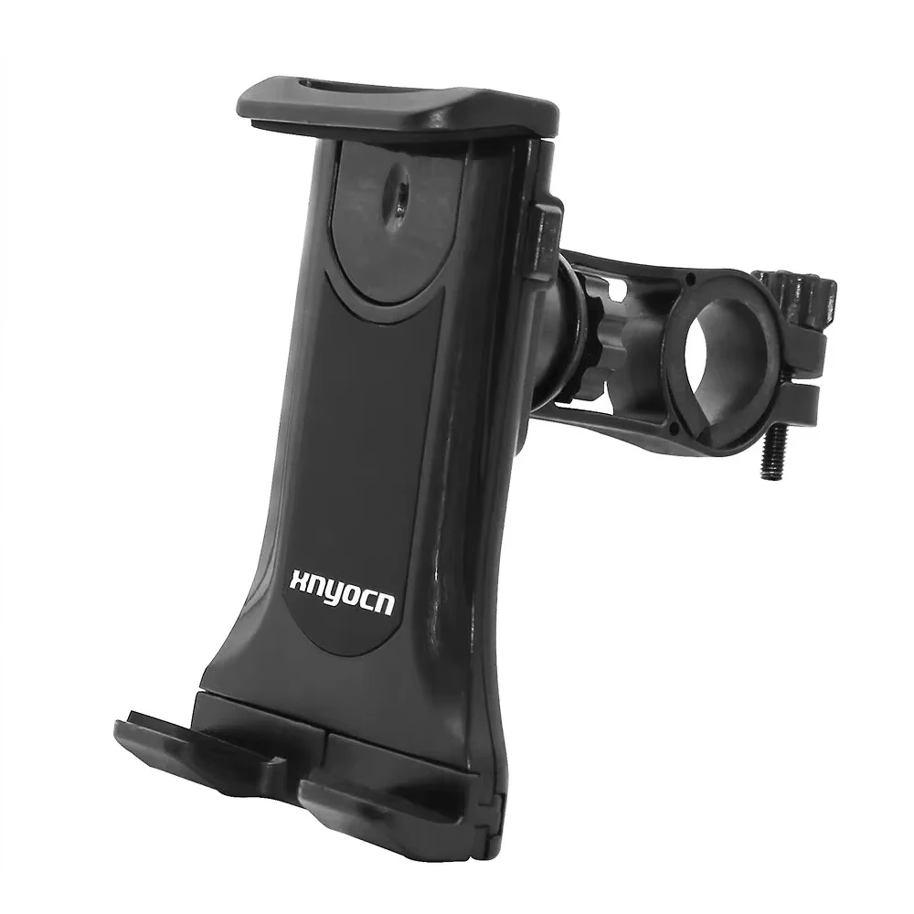 Xnyocn-Soporte para tableta de bicicletas, cinta de correr de 7-12 pulgadas, soporte Flexible para bicicleta, soporte para manillar para iPad, Samsung y Xiaomi