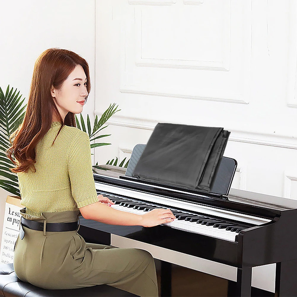

Electric Piano Cover for 61 88 Keys Keyboard Dustproof Waterproof Practical Protective Accessory Piano Dust Cover