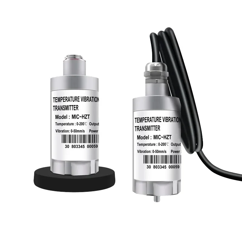 

Integrated T5000 Sensor 0~20mm/s Velocity 4-20mA Transmitter Composite Sensor With Speed Temperature For Vibration Detection