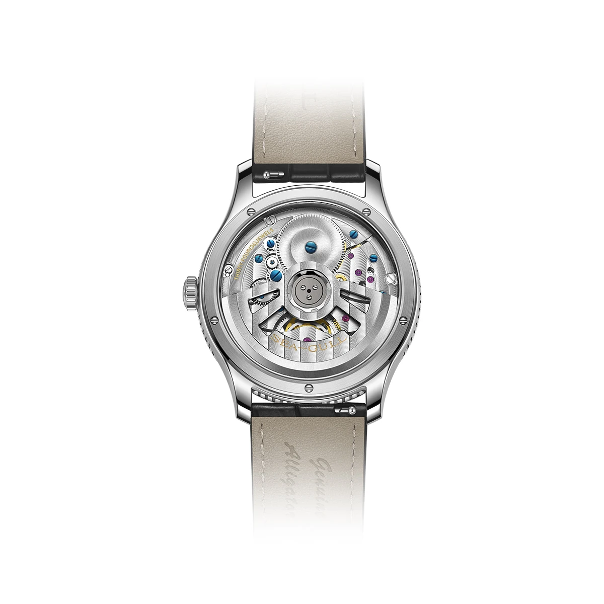 Seagull 70th Anniversary Edition Luxury Ultra Thin Tourbillon Men Automatic Mechanical Watch Free-Sprung Movement Top Clock 8850