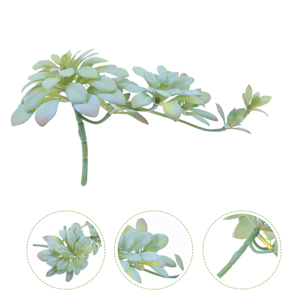 2 قطعة نبات عصاري صناعي حيوي صغير نبات ديكور صناعي لسطح المكتب لمكتب غرفة المنزل ملحقات الغرف