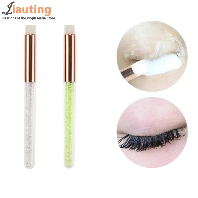 Eyelash Cleaning Brush Extensions Applicator Nose Brushes Eyelash Cleaning Washing Bottle Skin Care Makeup Tool Eyebrow Brush