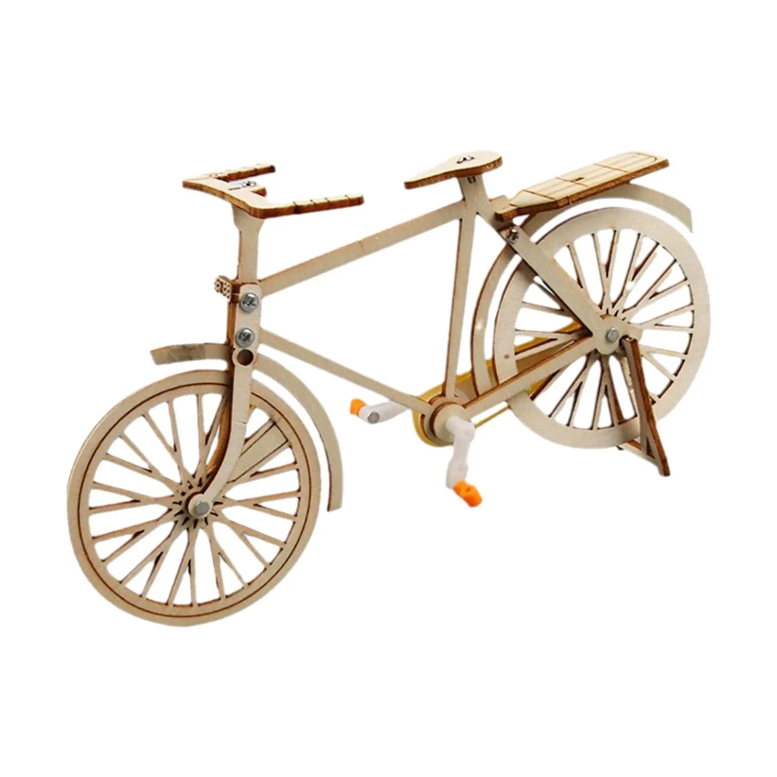 Small Bicycle Model Kits Technology Small Production Teaching Aids Educational Building Kits for Preschool Children Girls Boys