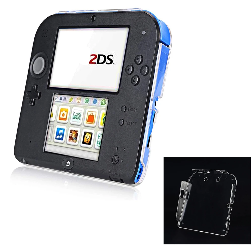 For 2DS Game Console Transparent Protective Case For 2DS Protective Case Mainframe Protection Shell