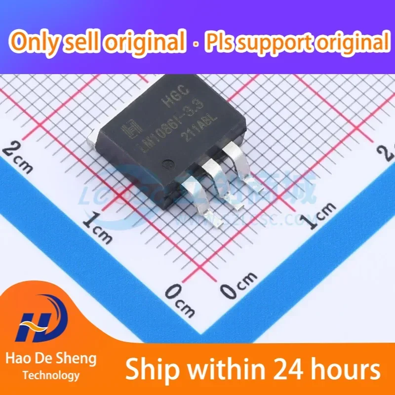 10PCS/LOT LM1086IS-3.3/NOPB TO-263-3 New Original In Stock