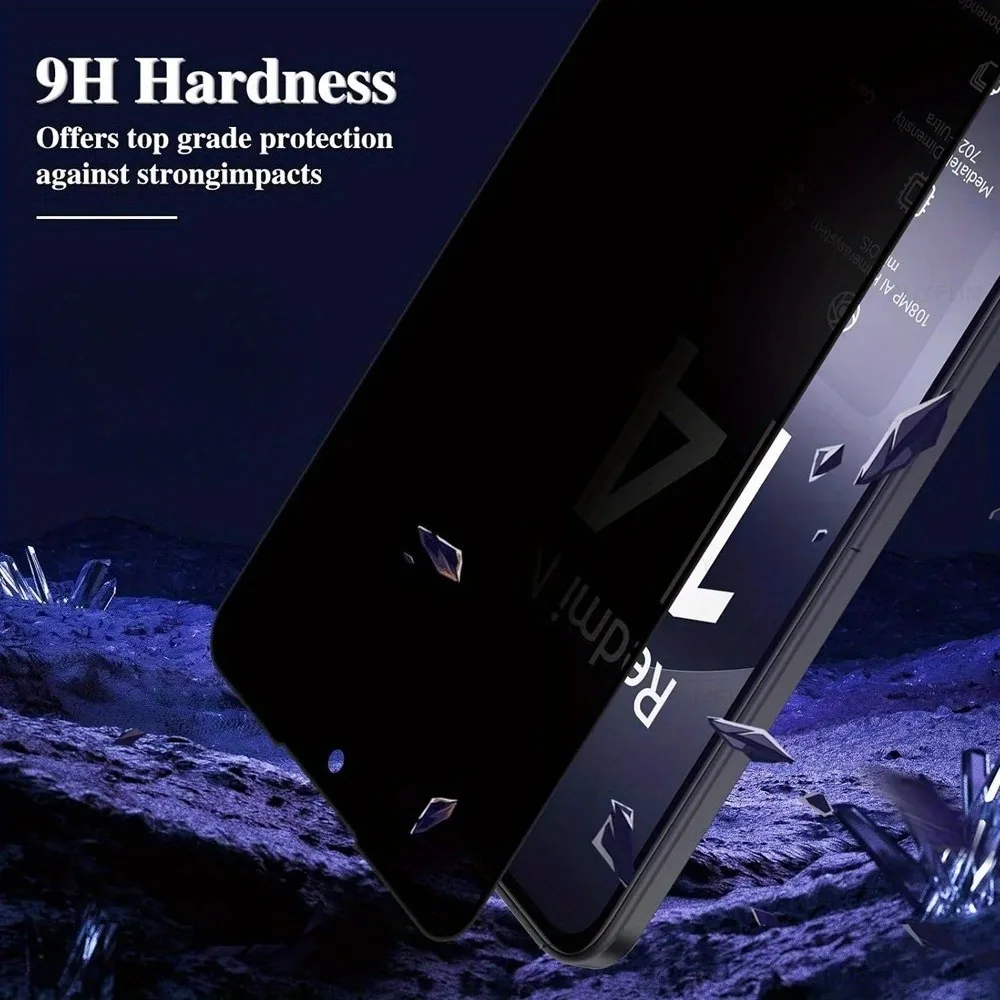 2 قطعة واقي شاشة كامل مضاد للتجسس لهاتف Xiaomi Poco F7 Ultra F6 F5 Pro F4 F3 GT من الزجاج المقسى لـ Poco X7 X6 X5 Pro X4 X3 GT #6