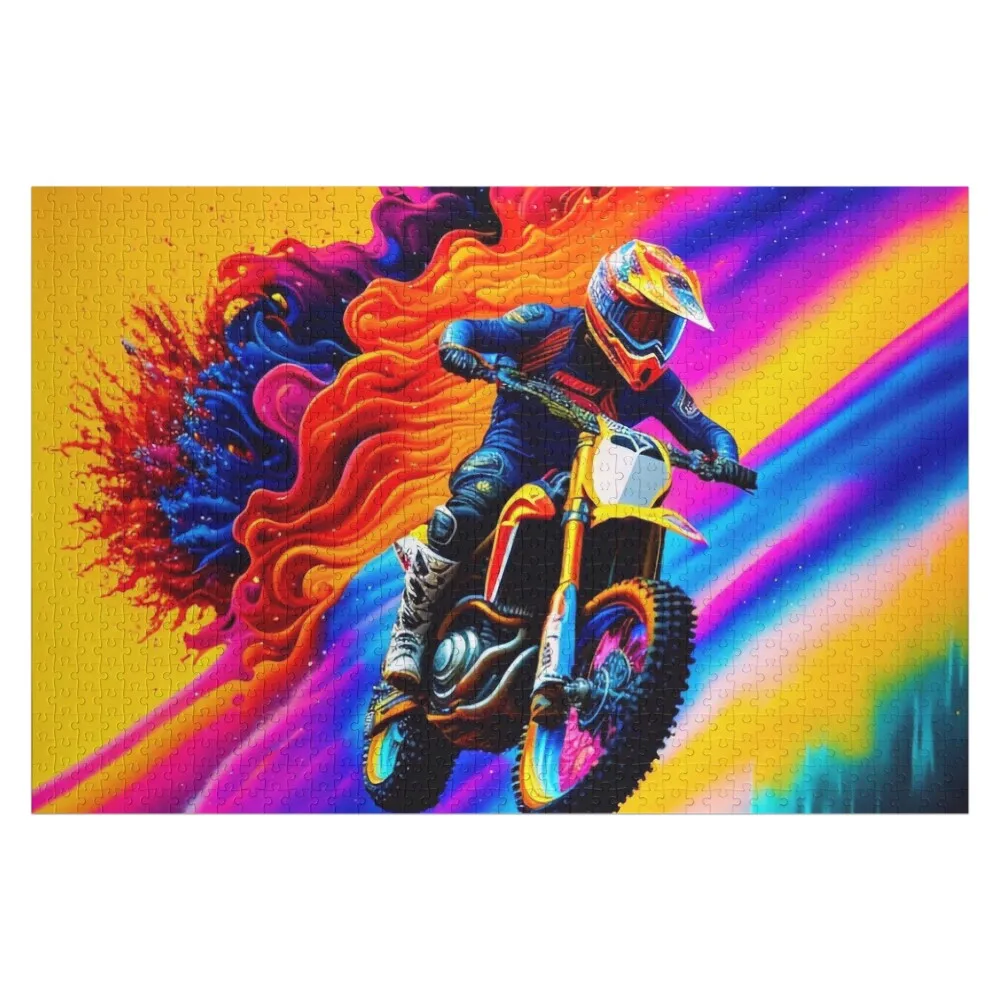 

Головоломка для мотокросса прыгает, детский подарок на заказ, Woodens для взрослых, персонализированный подарок, персонализированная головоломка