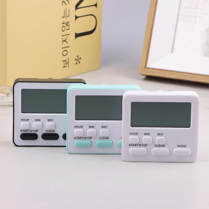 Multifunctional Digital Display Cooking Alarm Clock Kitchen Timer Sleep Stopwatch Clock House Timer Reminder Clock Alarm Clock