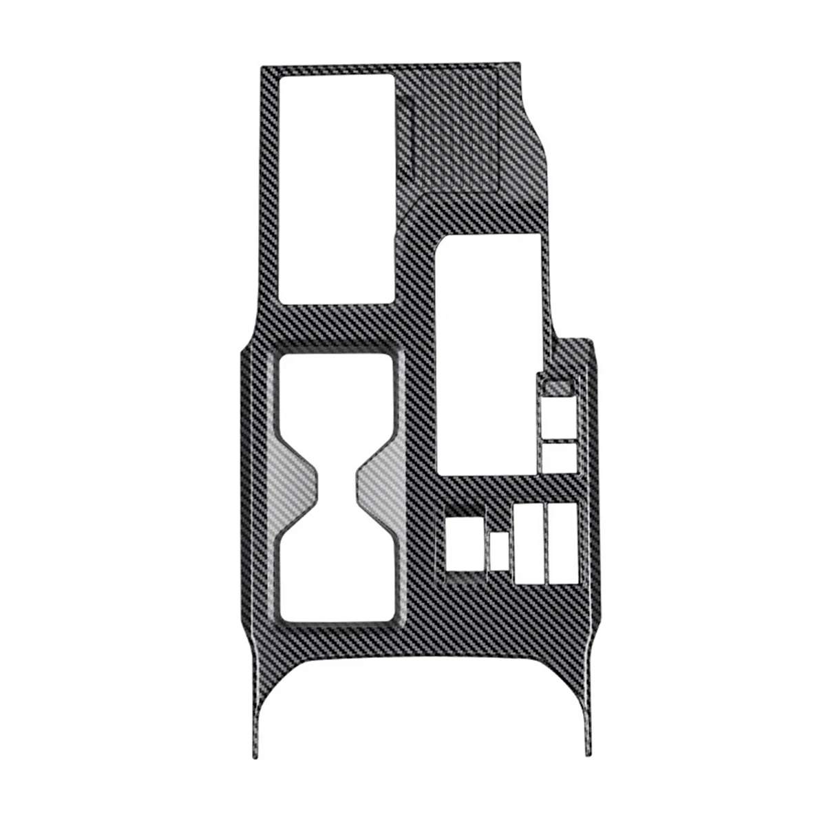 

Car Center Console Gear Shift Panel Trim Cover Stickers for Prado LC250 2024 RHD Carbon Fiber