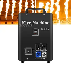 100W Flame Projector Stage Fire Flame Machine Dmx Instant Stop Device Stage Flame Thrower For Outdoor Event Dj with Safe Channel