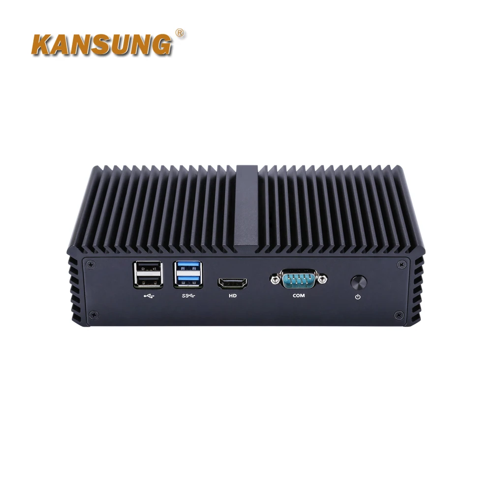 4 x 2.5 Gigabit Lan Firewall Mini PC Computer Intel Core i3 5005U i5 4200U i7 4500U Windows Linux AES-NI X86 Fanless Barebone PC