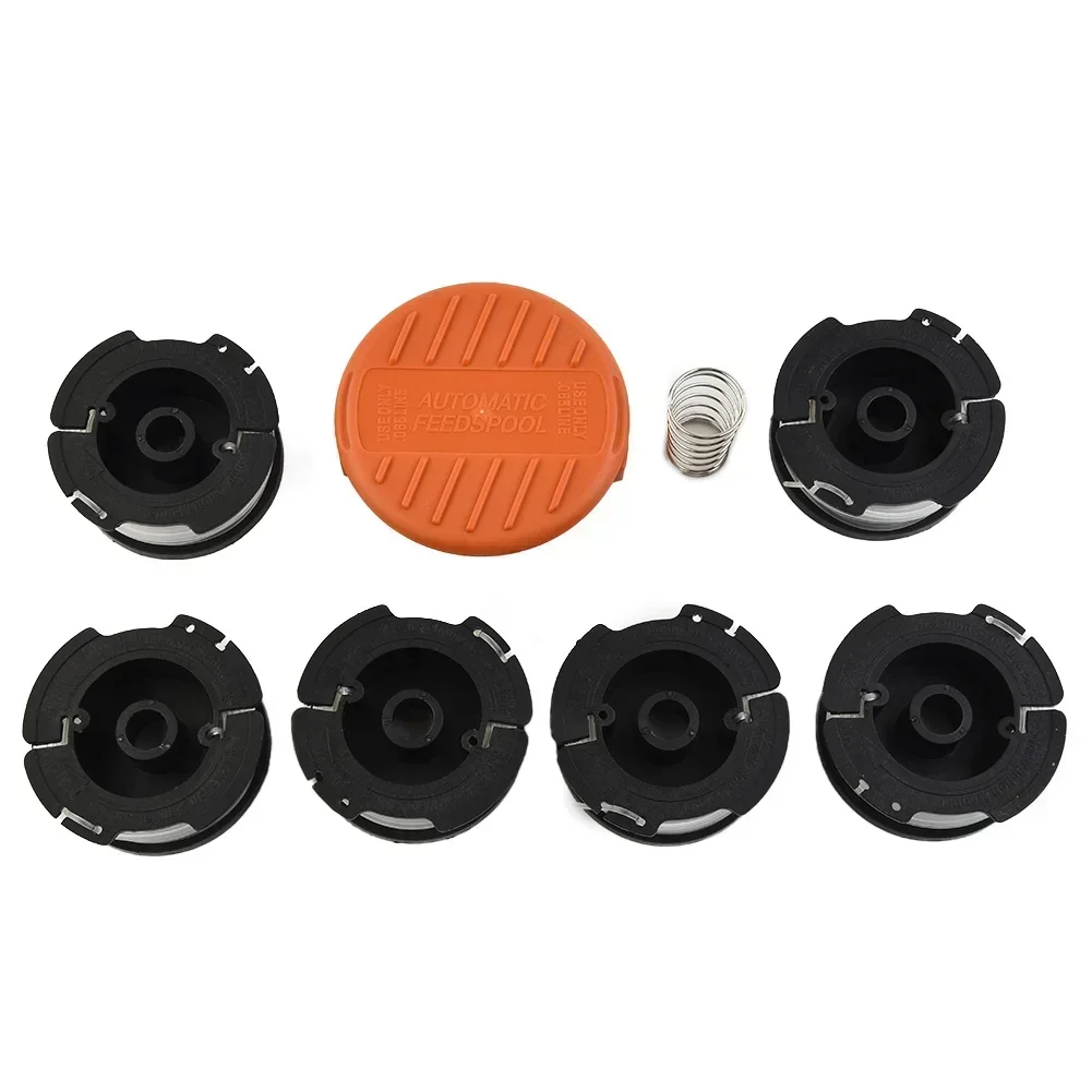 String Trimmer Parts Thread Spool For Black &Decker Grass Strimmers Spool Cover Spring Strimmers High Quality For GL280