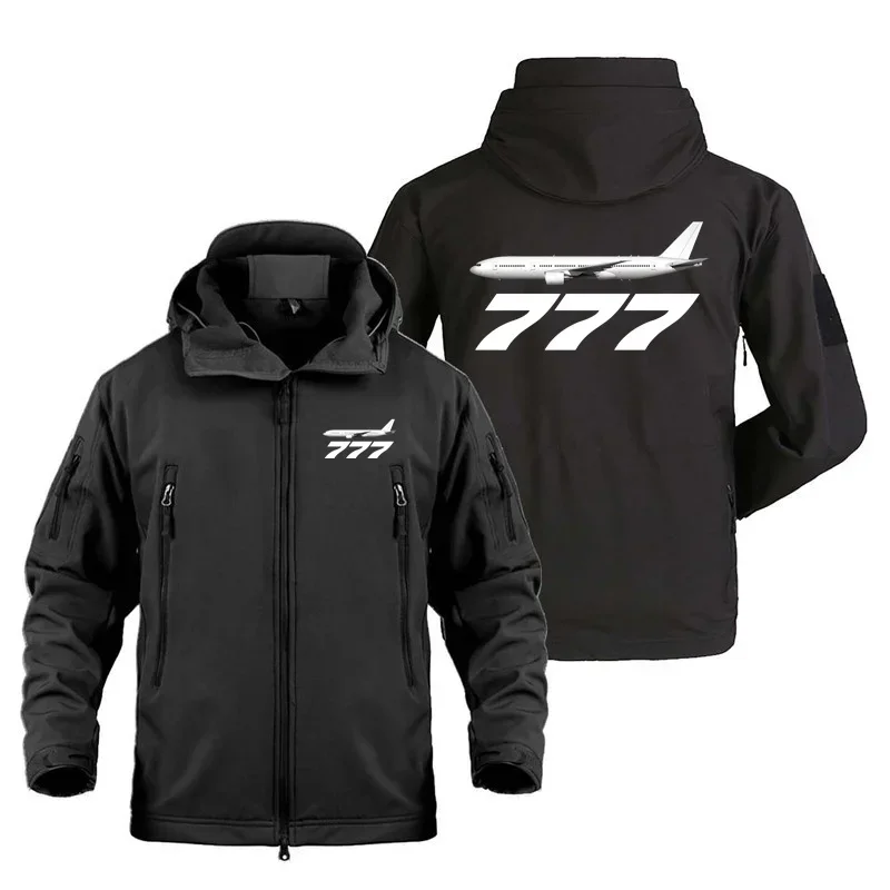 

New Tactical Shark Skin Aviation Pilots The 777 Fleece Warm SoftShell Outdoor Military Men's Coats Jackets