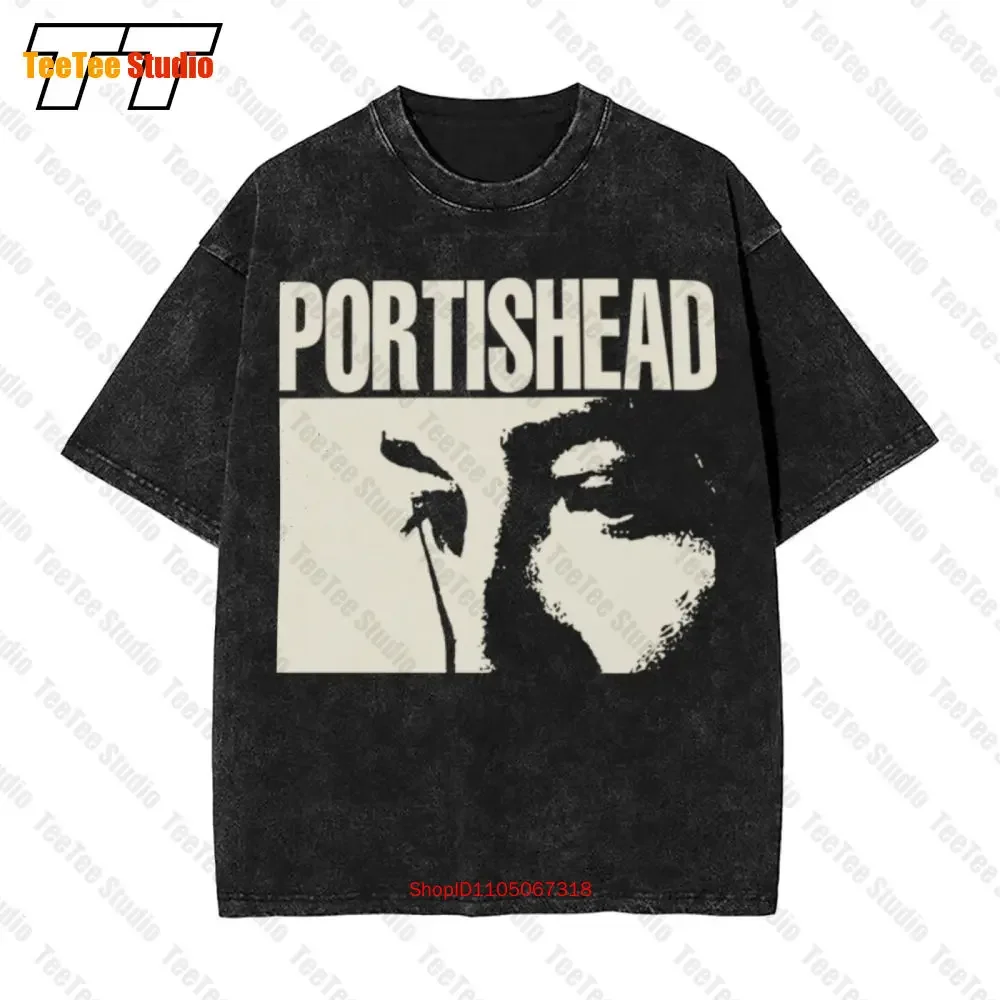 Portishead Retro 1997 Tour Massive Attack Trip Hop Vintage Oversized T-Shirt GJWH