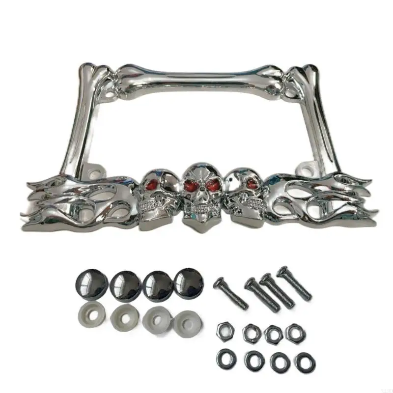 

X13d Универсалицингс -каркас рама с -украшениями для головки черепа мотоцикл.