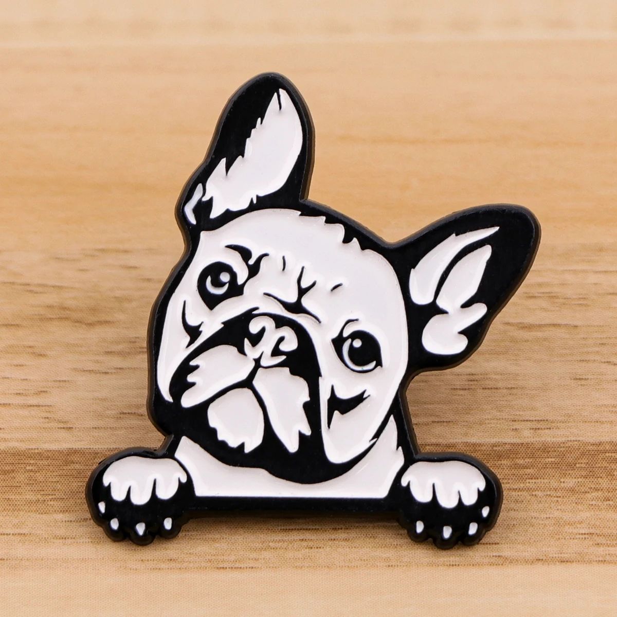 Bulldog Enamel Pin Brooch for Clothes Briefcase Badges on Backpack Accessories Lapel Pins Decorative Jewelry