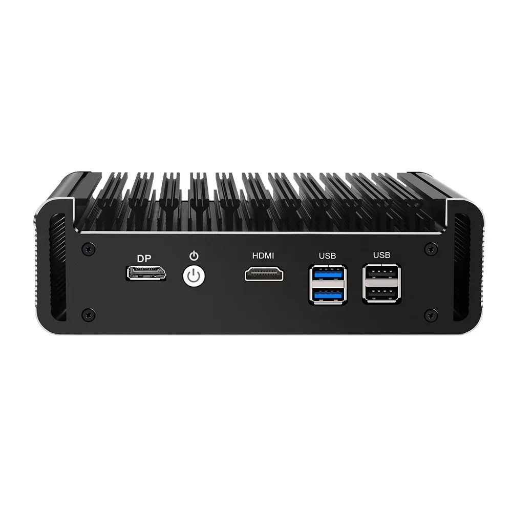 팬리스 미니 라우터 PC 6x 인텔 i226 2.5G LAN pfSense 방화벽 2.5G 라우터 펜티엄 N6005 2 * DDR4 NVMe SSD 2500M Nics 팬리스 라우터 AES-NI ESXi