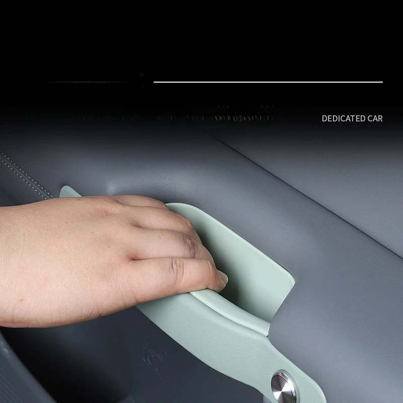 ل BAIC BJ30 2025 2024 باب السيارة صندوق تخزين مسند الذراع صندوق تخزين من السيليكون مقبض الباب صندوق تخزين غطاء تعديل