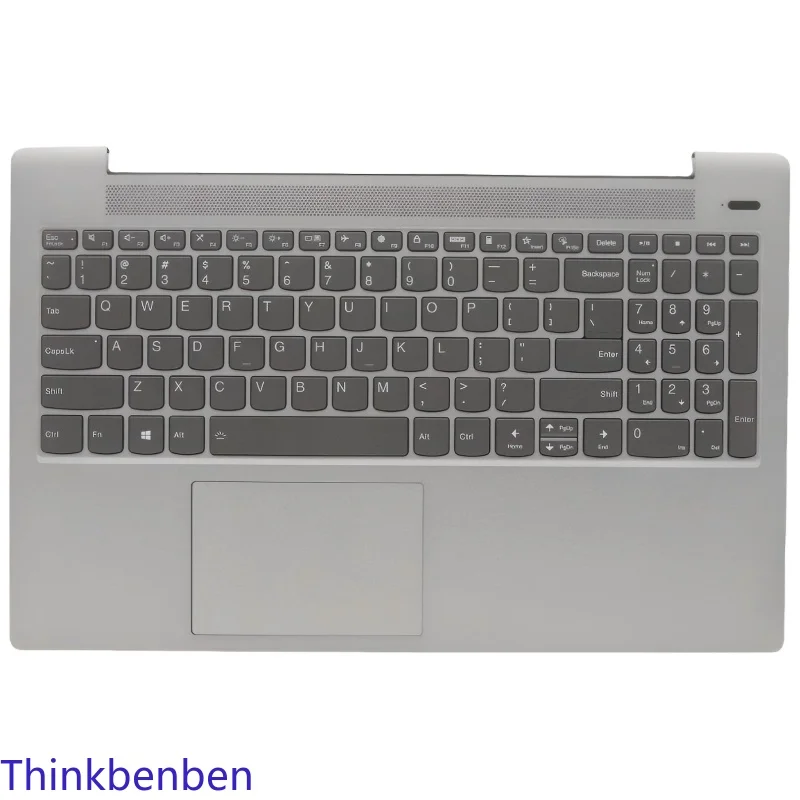 

US English Platinum Grey Keyboard Upper Case Palmrest Shell Cover For Lenovo Ideapad 5 15 ITL05 IIL05 ALC05 ARE05 5CB1A24858