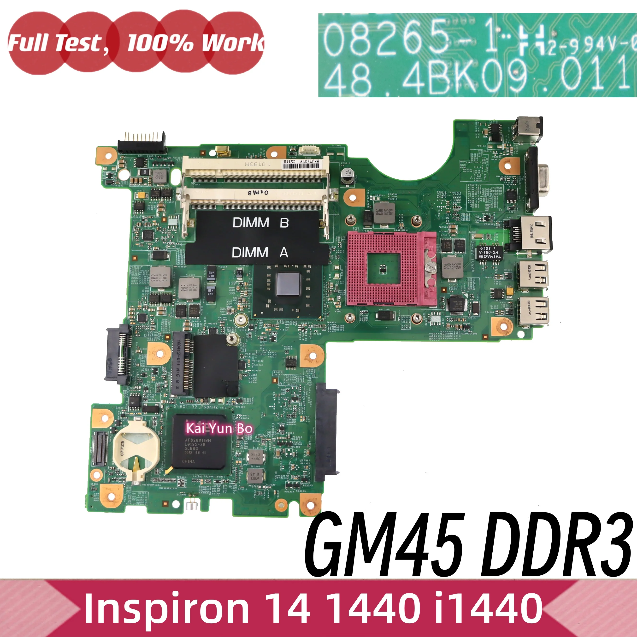 cn-0k137p-0k137p-k137p-08265-1-484bk09011-carte-mere-pour-dell-inspiron-14-1440-i1440-carte-mere-d'ordinateur-portable-gm45-ddr3-notebook