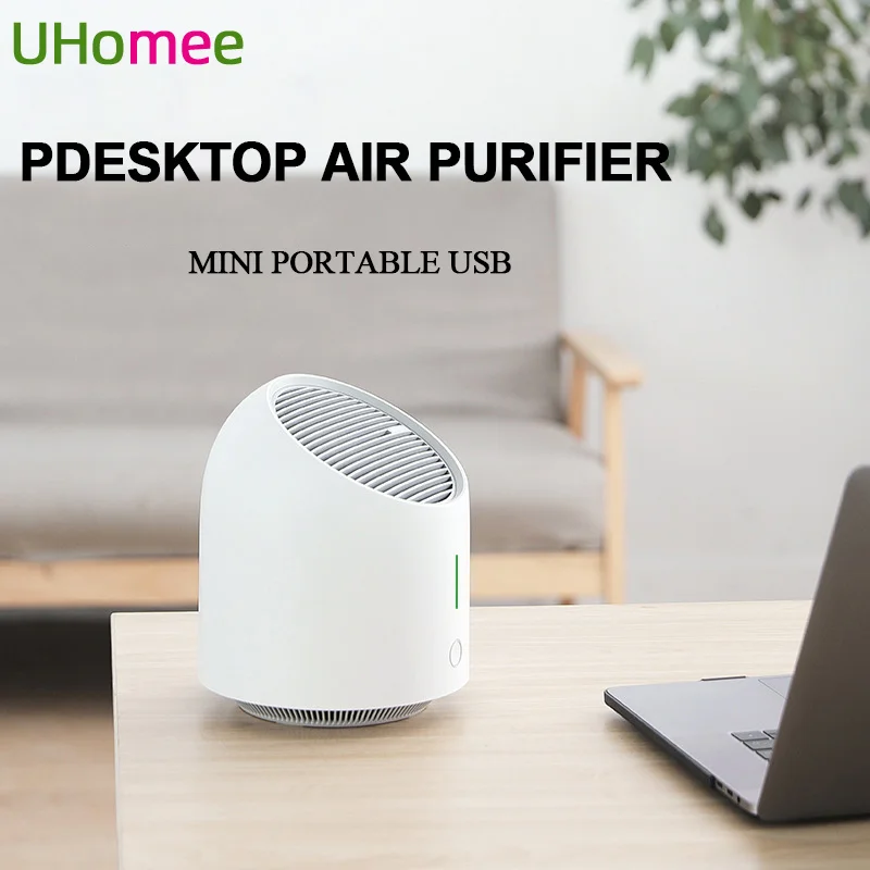 Desktop Air Purifier Home Portable Detachable Anion Air Freshener USB Duster Smoke Filter Purifier Generator Odor Eliminator