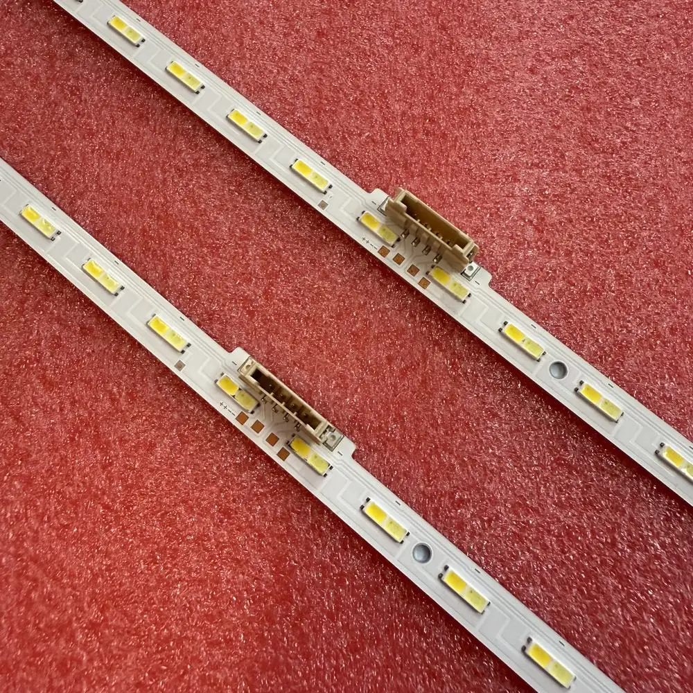 2 Buah/Set Strip LED untuk Samsung UE65TU8500 UE65TU8502 UE65TU8505 UE65TU8506 UN65TU8500 V0T8-650SM0-R0 UN65TU8500F LM41-00866A