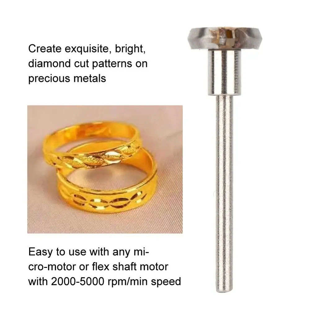أدوات قطع المجوهرات ، سكين الحدافة الماسية ، 5 زوايا اختيارية ، من الذهب والفضة والنحاس ، أداة نقش المجوهرات #2