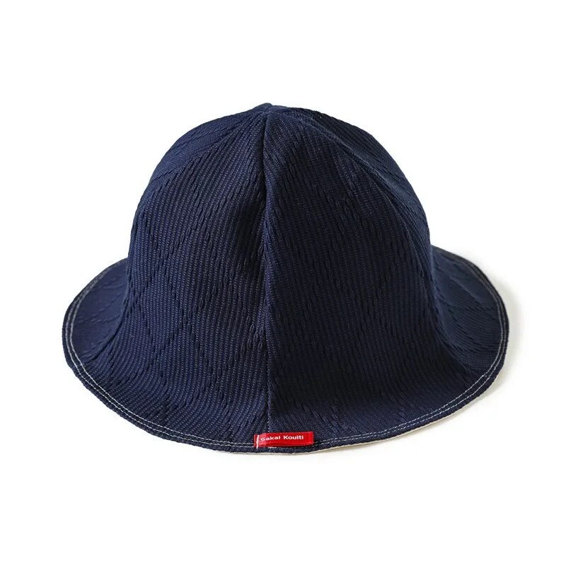 

Japan Style Aizen Ancient Cloth Fisherman's Hat Japanese-style Minimalist Hat