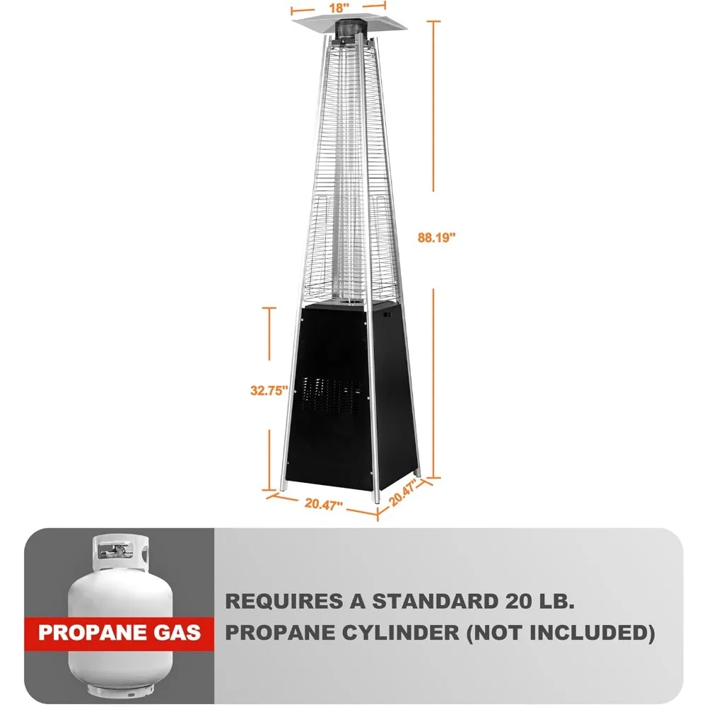 Pyramid Propane Patio Heater 6