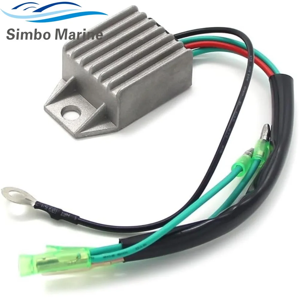 Voltage Regulator Rectifier for Yamaha 2/4-stroke 6C 8C 9.9F 9.9D 13.5A 15F 6hp - 50hp Outboard Boat Motor 6J8-81960-00 image 2