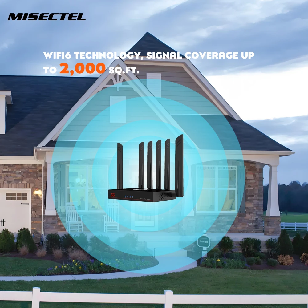ZXY MISECTEL فتح IMEI 4G 5G WiFi 6 راوتر X62 AX3000 SA NSA WiFi شبكة ثنائي النطاق VPN TTL 5G راوتر مع فتحة بطاقة Sim داخلي #6